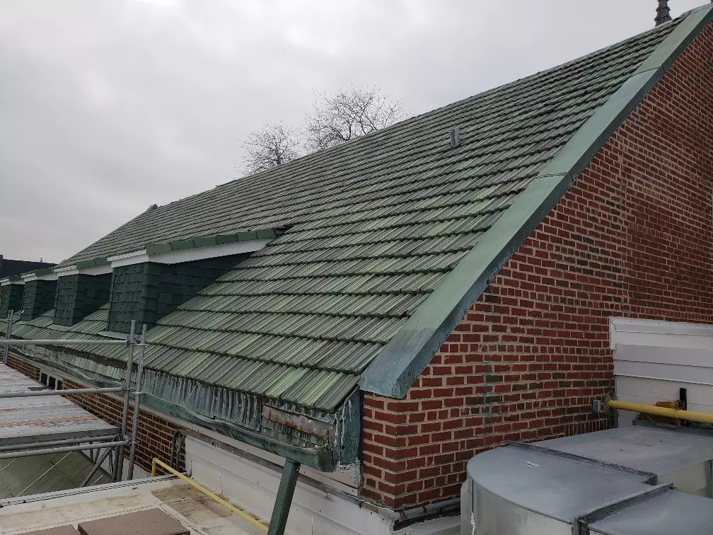 Sanctuary & Chapel Roofs - BEFORE | Facility Management Mentors